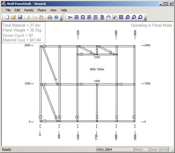 Howick Panel Software