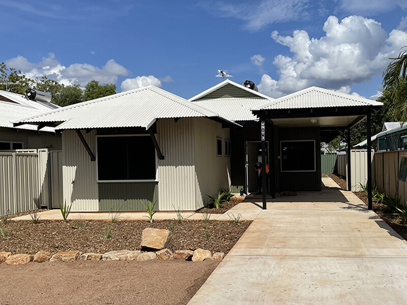 The Mistletoe Housing Project was built by the Kullarri Building Company in Kununurra.