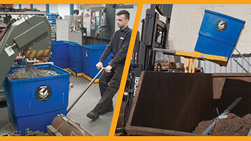 TIPABIN: Turning a manufacturing waste problem into a time saving solution for any factory floor.