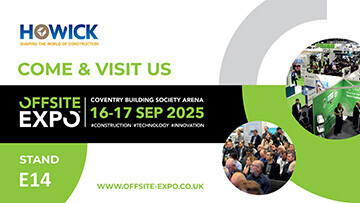 Discover smarter steel framing with Howick at Offsite Expo 2025