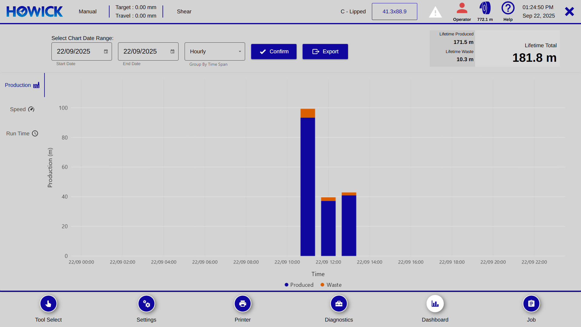 Howick Machine Control