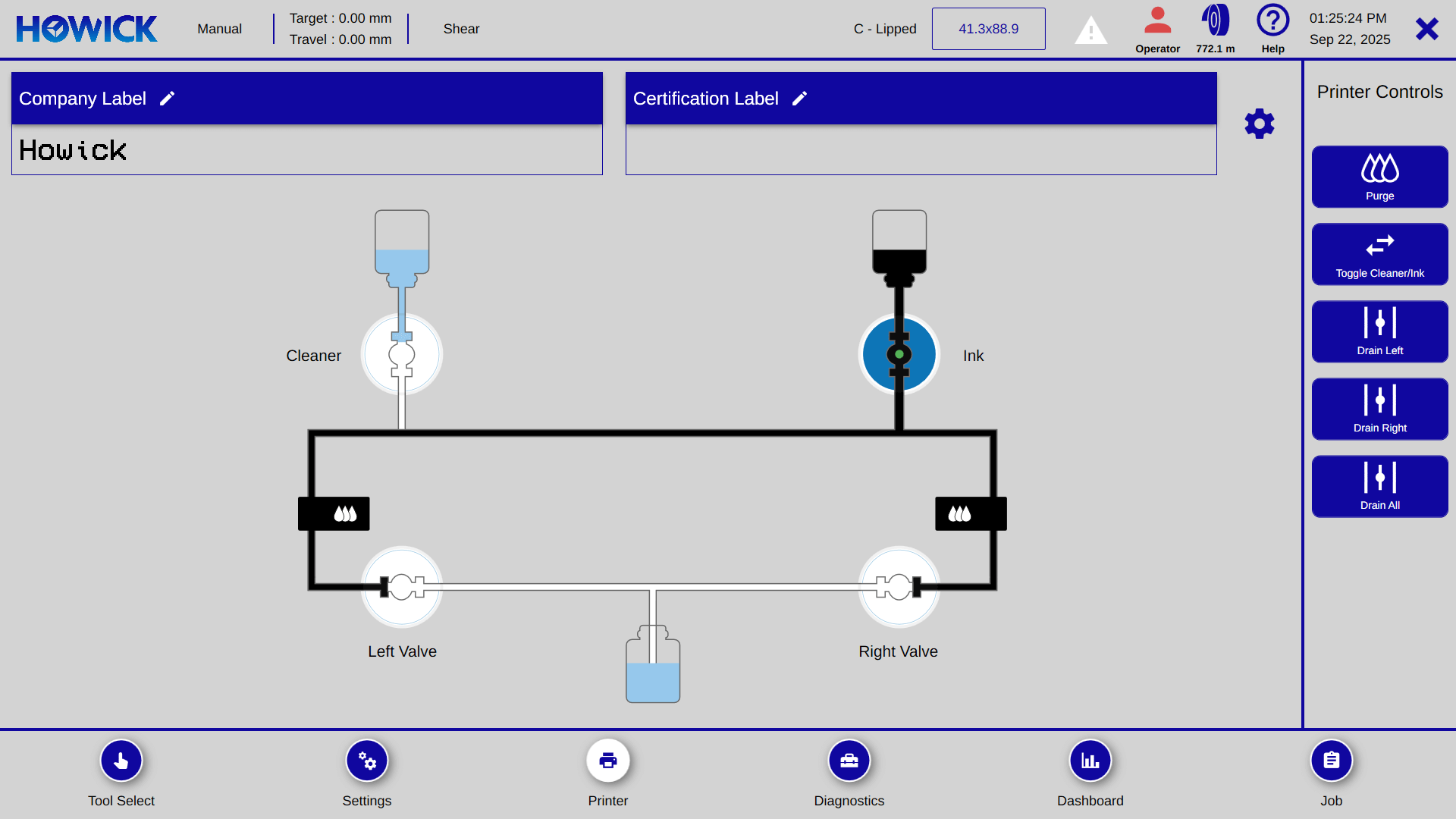 Howick Machine Control