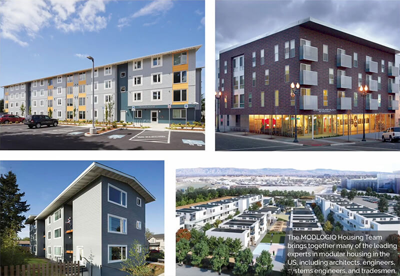 MODLOGIQ’s modular building projects