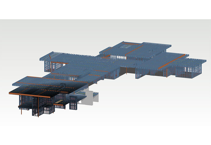 UBC BIM Services & Vertex BD - Young Residence, Arizona