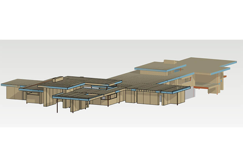 UBC BIM Services & Vertex BD - Young Residence, Arizona